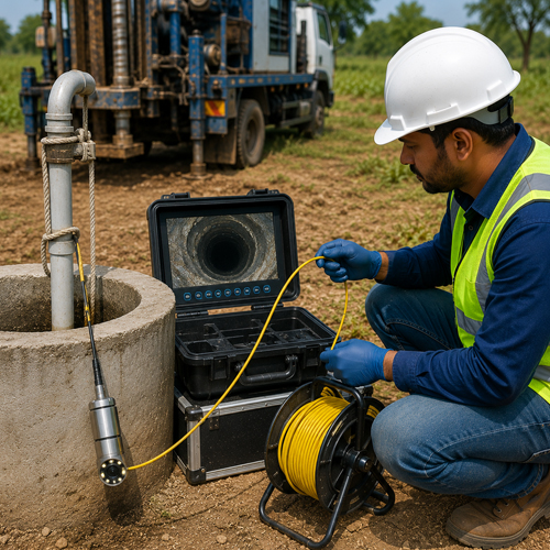 Borewell Camera Inspection Services