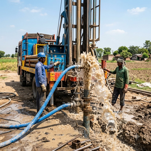 Borewell Cleaning & Flushing Services in Ahmedabad