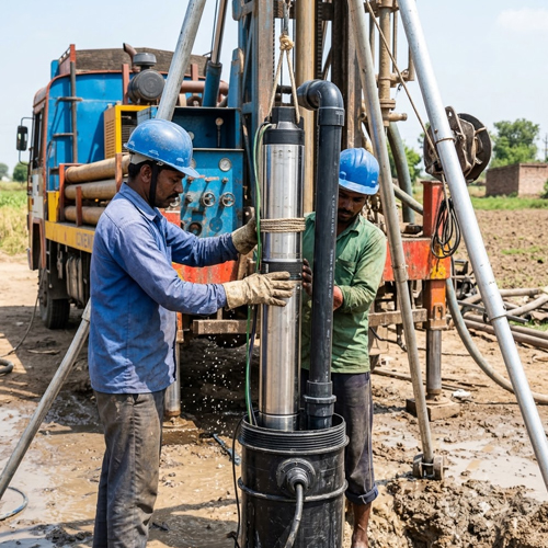 Submersible-Pump-Installation