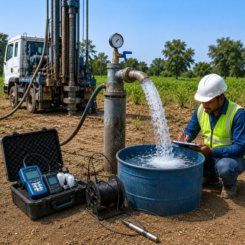 Water Yield Testing Services in Ahmedabad